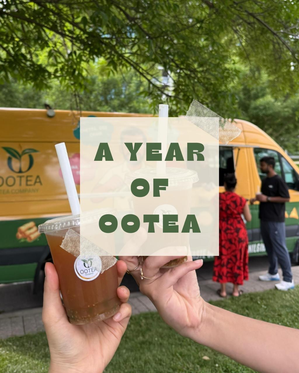 A year of Ootea at the tea truck