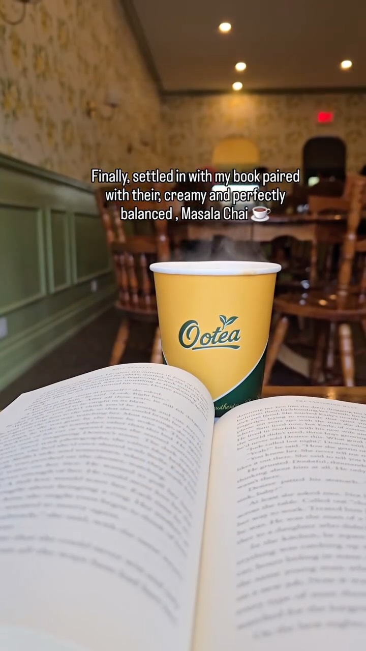 An Ootea cup at the cafe